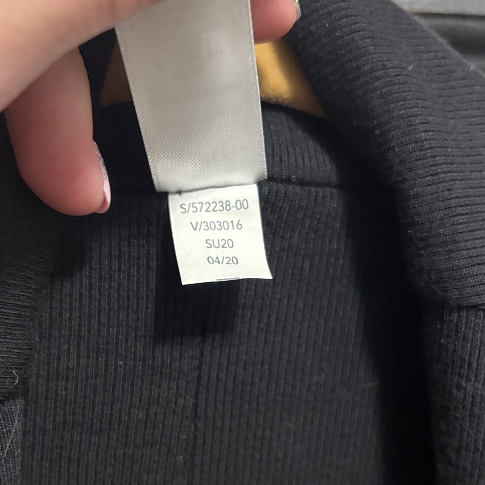 Athleta open long cardigan women’s medium black - Picture 4 of 7